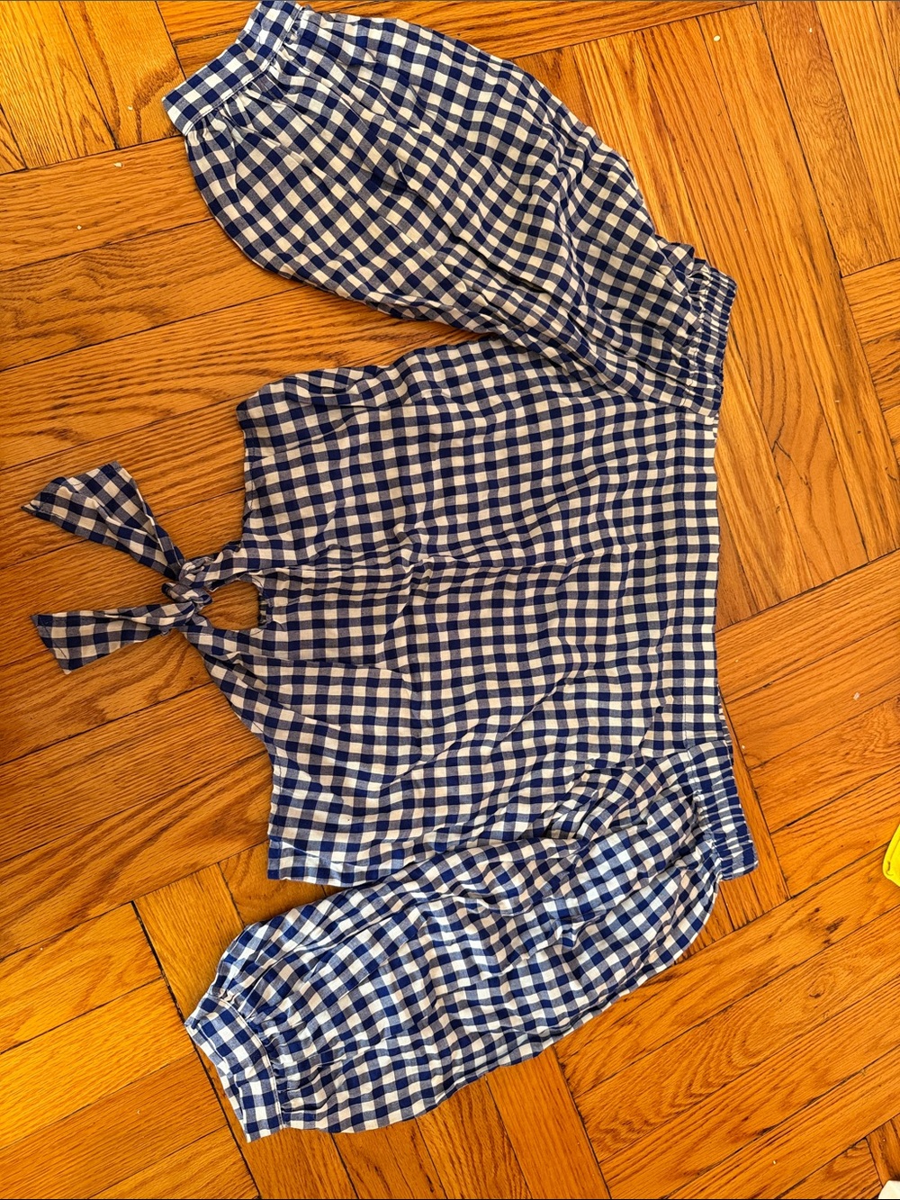 Gingham Top